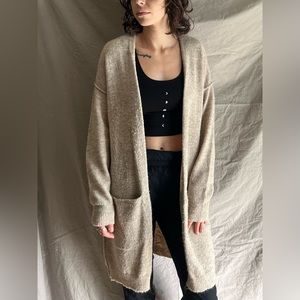 Anthropologie sweater duster